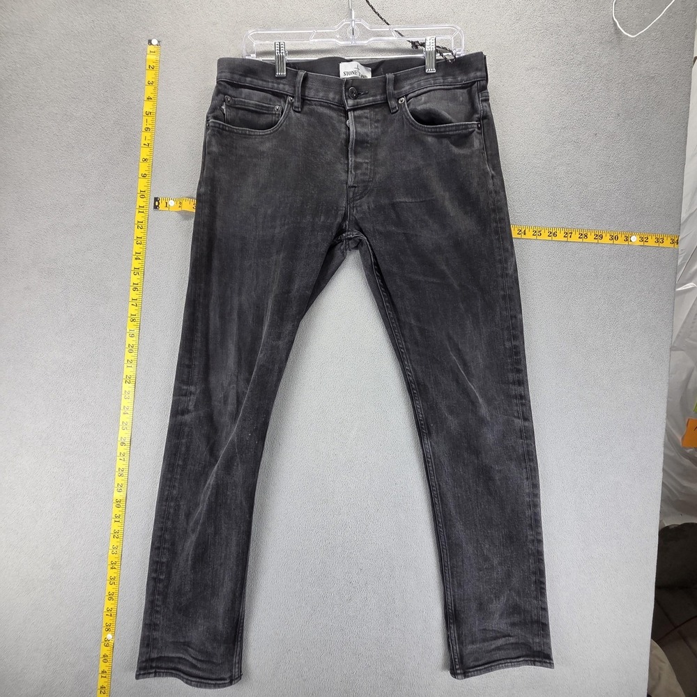 Stone Island RE-T Jeans Trousers Black Fits 32x29‎